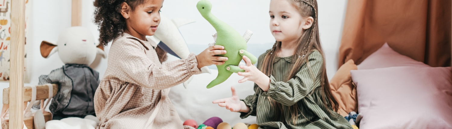 children sharing